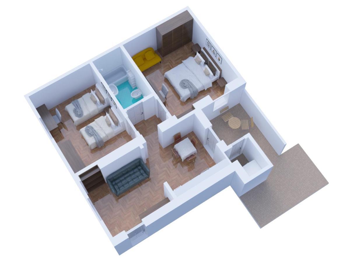 Datini Apartment Прато Екстериор снимка