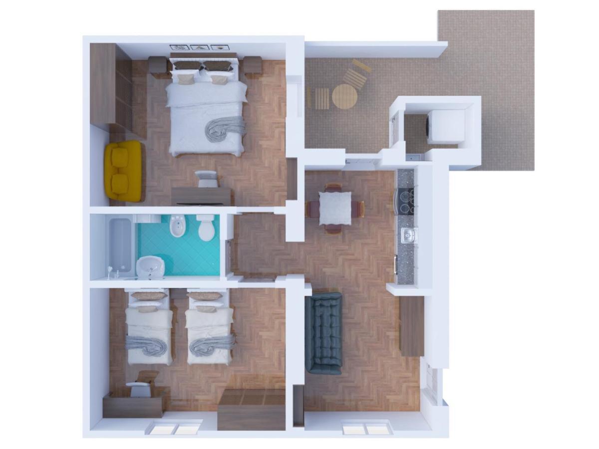 Datini Apartment Прато Екстериор снимка